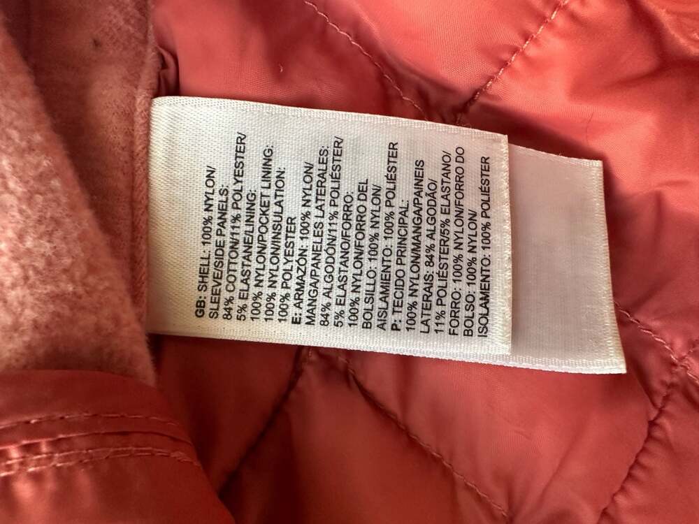 The North Face ThermoBall Hybrid Hoodie Jacket Women’s Medium Pink Full Zip - Picture 6 of 12